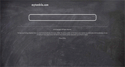 Desktop Screenshot of mytombile.com